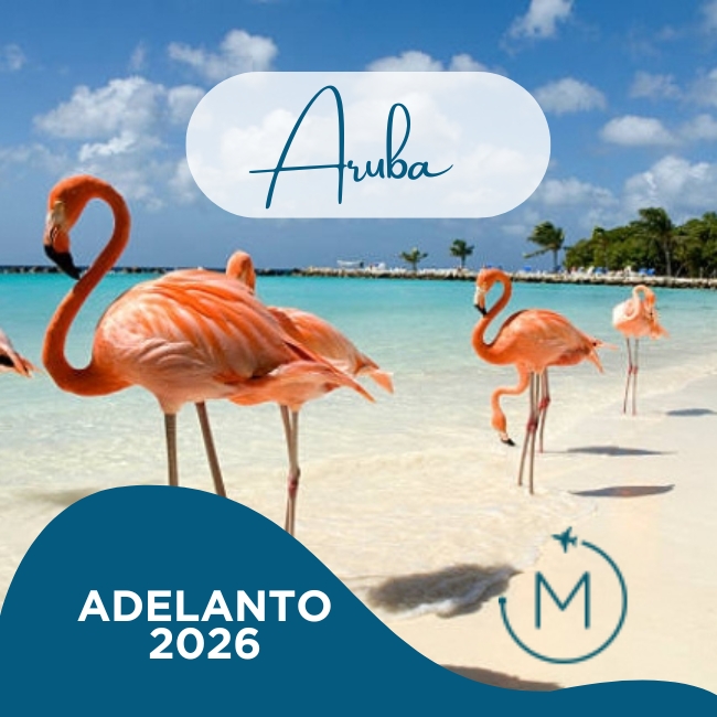 * Adelanto Verano 2026* - Aruba -  Salida 22 de Enero - Riu Palace